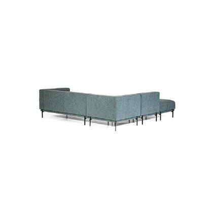 MAJESTIC Sofa-Trägerelemente aus massiver Buche, verstärkt mit Holzplattenelementen-Rückseite