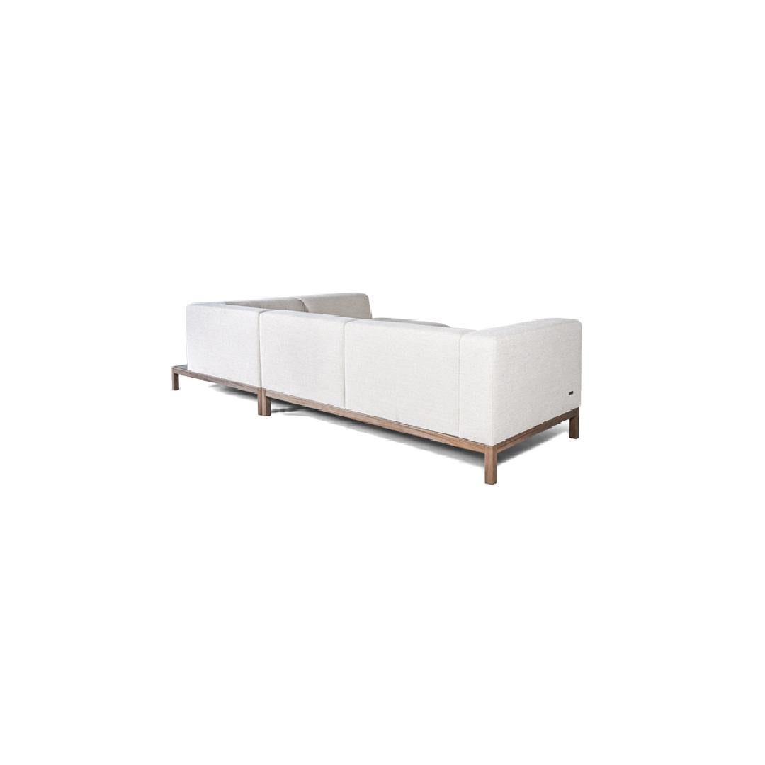 MAJESTIC NATURA Sofa-Trägerelemente aus massiver Buche, verstärkt mit Holzplattenelementen - Rückseite