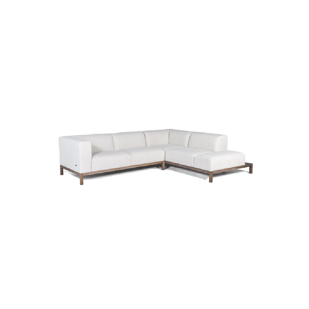 MAJESTIC NATURA Sofa-Trägerelemente aus massiver Buche, verstärkt mit Holzplattenelementen - vorne