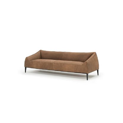 Sofa PANAMA - tragende Elemente aus massiver Buche, verstärkt mit Holzplattenelementen - linke Seite