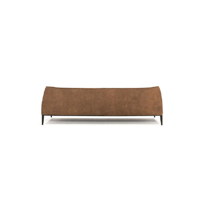 PANAMA Sofa - tragende Elemente aus massiver Buche, verstärkt mit Holzplattenelementen - Rückwand