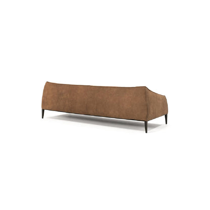 PANAMA Sofa - tragende Elemente aus massiver Buche, verstärkt mit Holzplattenelementen - Rückwand