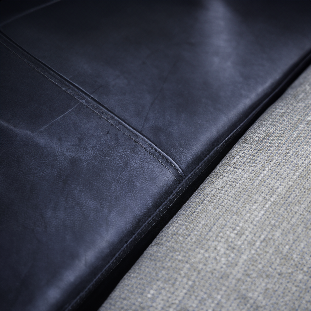 Sofa SAMOA- tragende Elemente aus massiver Buche, verstärkt mit Holzplattenelementen - detail