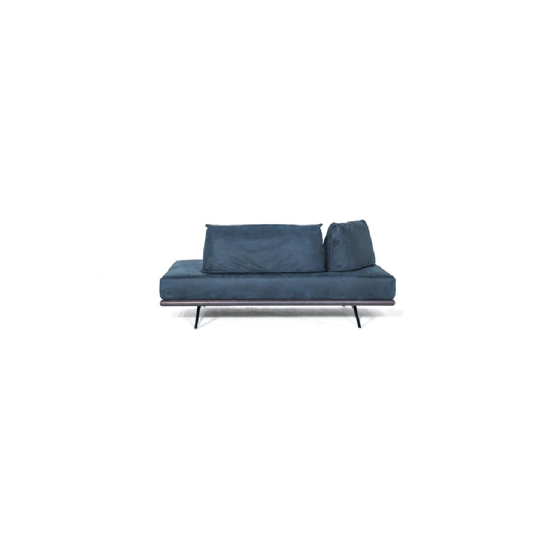 Sofa SAMOA- tragende Elemente aus massiver Buche, verstärkt mit Holzplattenelementen-Rückseite