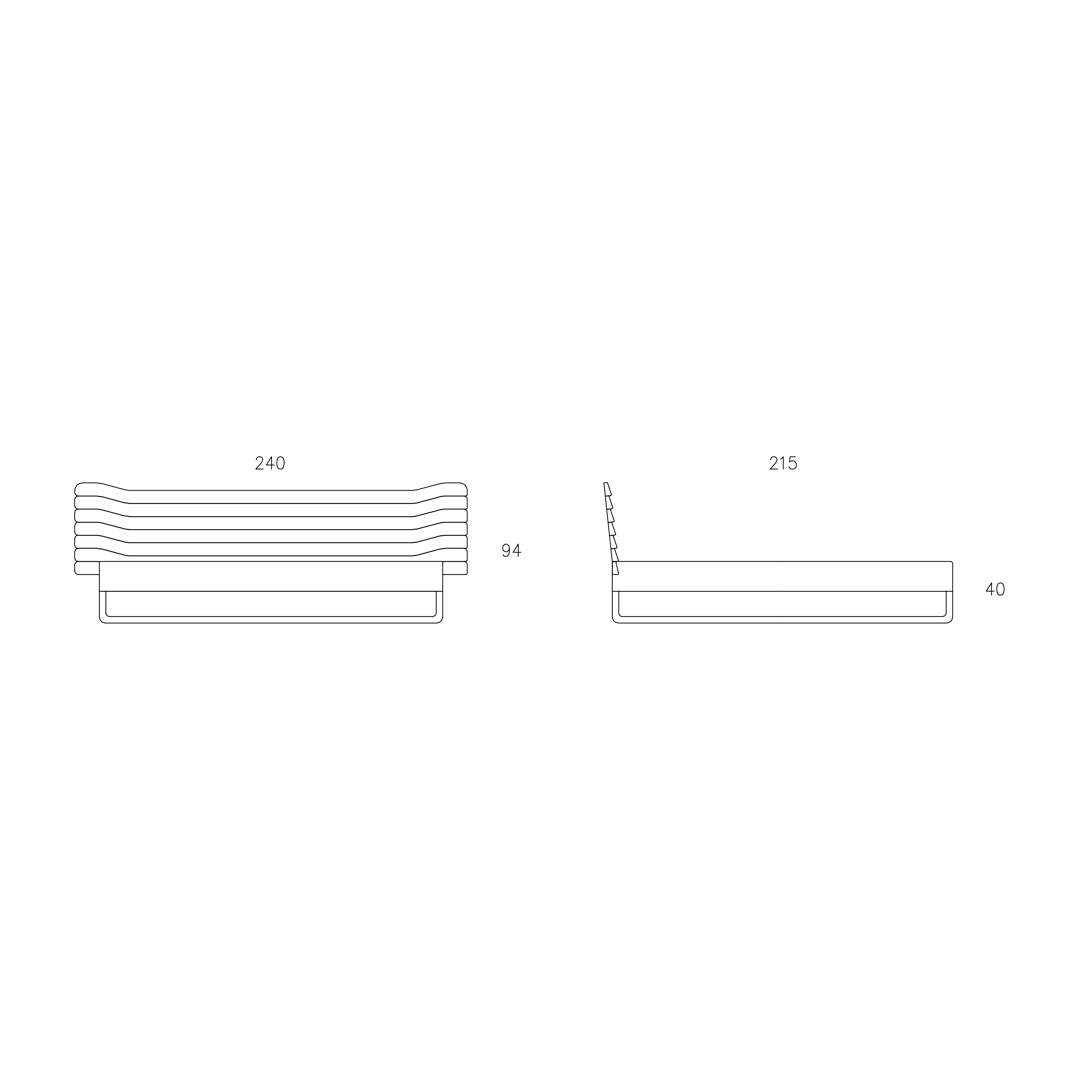 Spezifikation Talas Designer Bett aus Massivholz